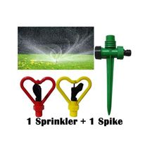 360Â° AutoRotating Water Sprinkler,Up To 60psi,10 M